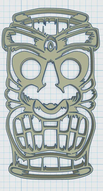 Tiki Keytag 55 - Móc khóa lớn - Image 3