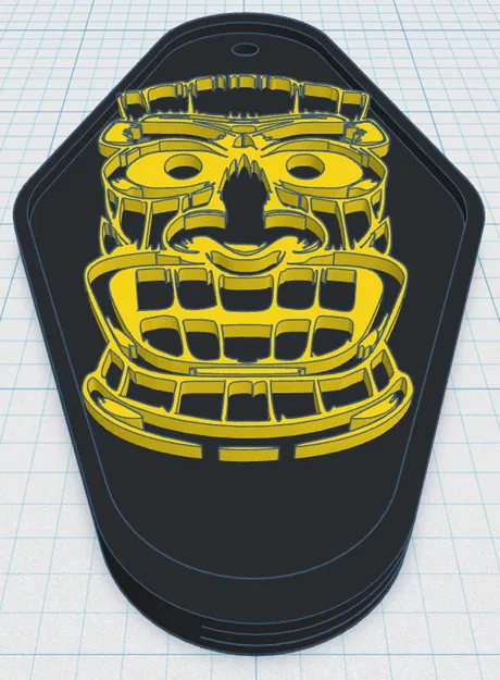Tiki Keytag 54 - Image 1
