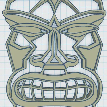 Tiki Keytag 53 - Móc khóa Tiki lớn