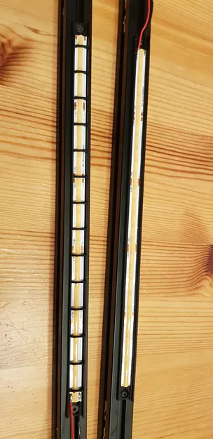 Giá đỡ thanh nhôm COB LED 8mm - Image 2