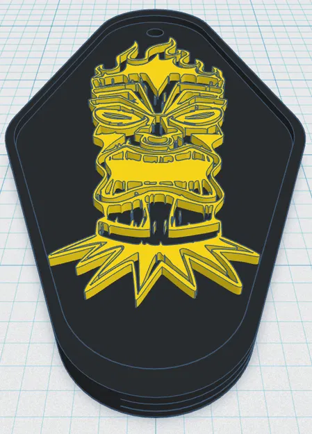 Tiki Keytag 51 - Móc khóa lớn - Image 1