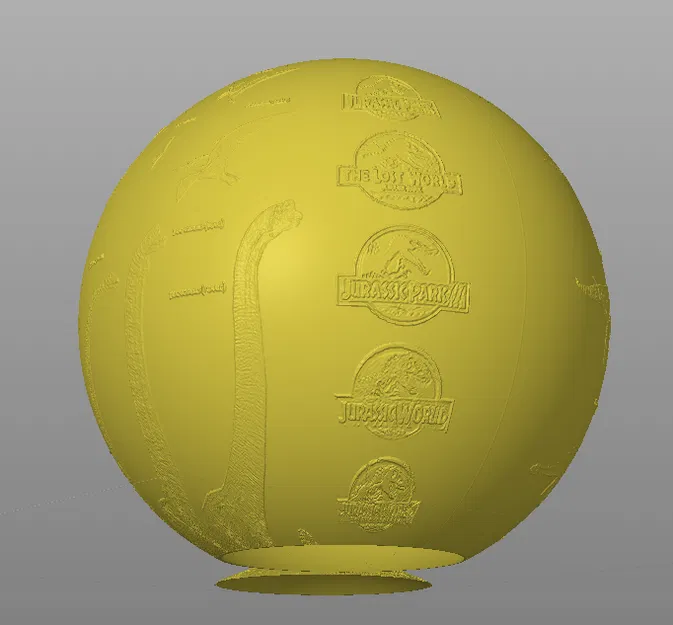 Đèn Cầu Phong Cách Jurassic Park - Image 2