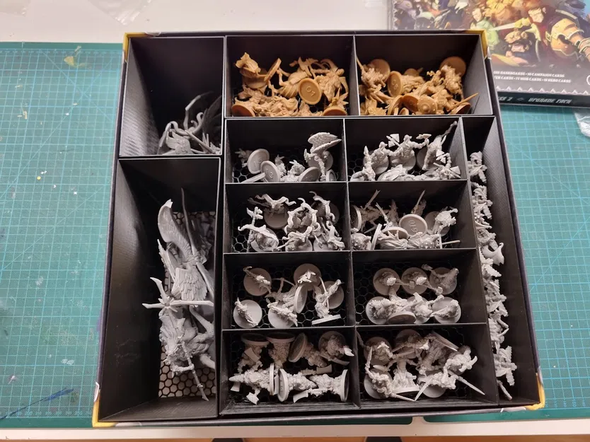 Khay đựng đồ cho Massive Darkness 2 (bản gốc + MD1 + gói cập nhật + Necromancer + Bard) - Image 1