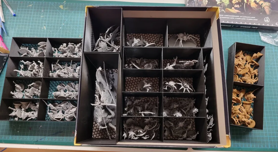 Khay đựng đồ cho Massive Darkness 2 (bản gốc + MD1 + gói cập nhật + Necromancer + Bard) - Image 2