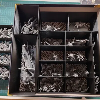 Khay đựng đồ cho Massive Darkness 2 (bản gốc + MD1 + gói cập nhật + Necromancer + Bard)