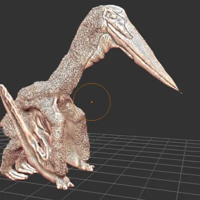 Mô hình Alanqa - Tê giác Azhdarchid