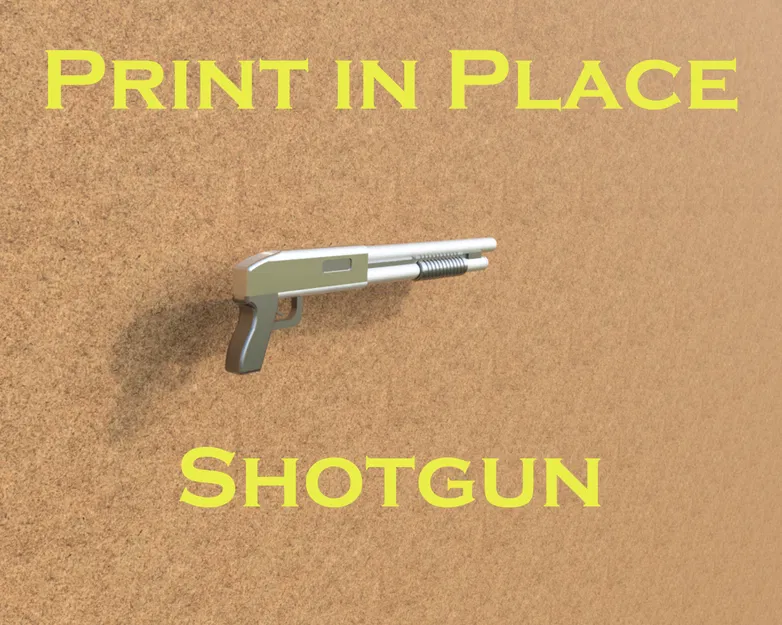 Mô Hình Pumpgun In "Print in Place" - Image 1