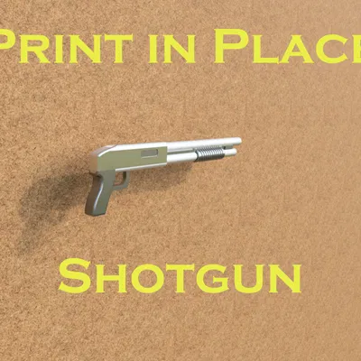 Mô Hình Pumpgun In "Print in Place"