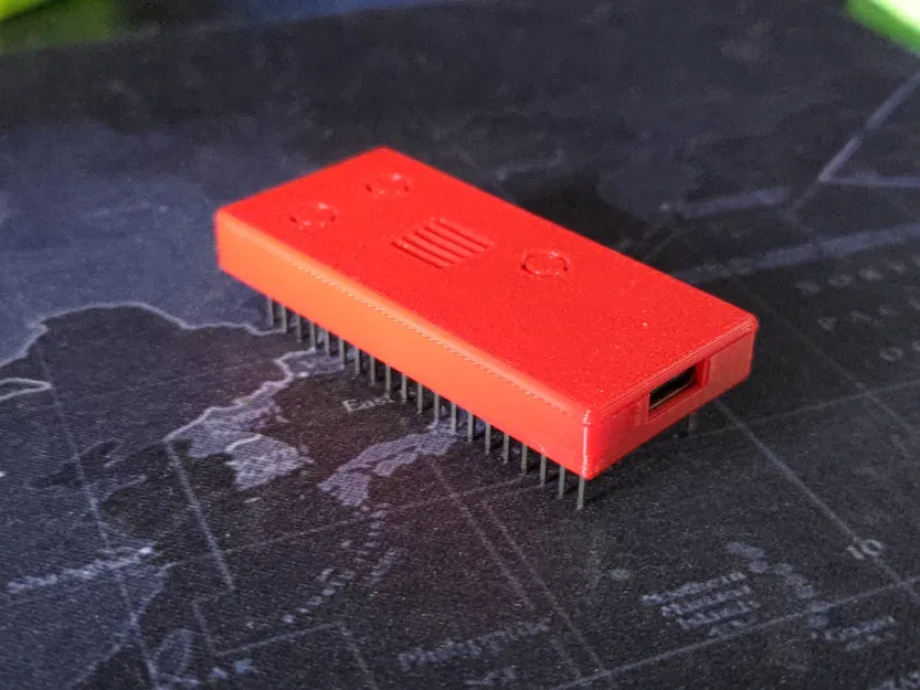 Vỏ Case Raspberry Pi Pico USB-C WS2812 - Image 1