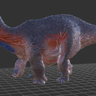 Mô hình Khủng long Lurdusaurus