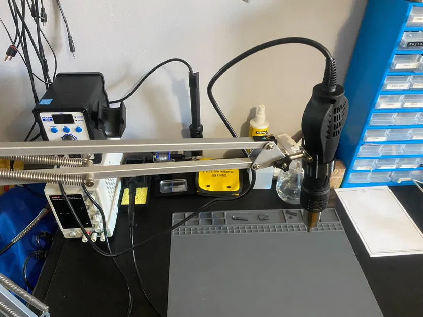 Giá đỡ súng hơi nóng cho đèn Ikea TERTIAL - Image 2