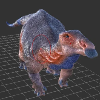 Mô hình Khủng long Lurdusaurus