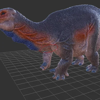 Mô hình Khủng long Lurdusaurus