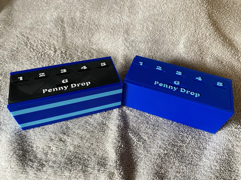 Trò Chơi Penny Drop, phiên bản nhỏ cho in nhanh. - Image 1