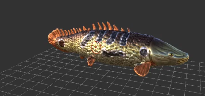 Mô hình Bawitius - Cá láng khổng lồ - Image 1