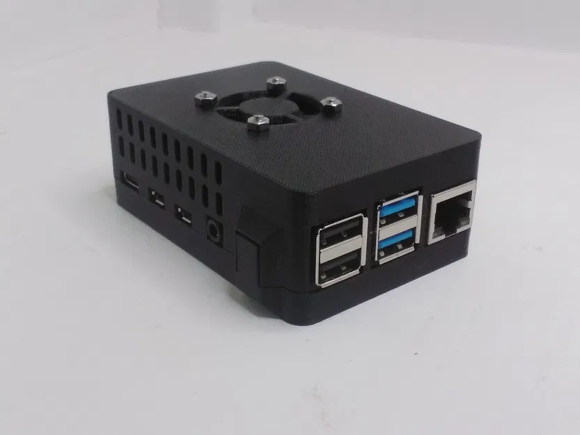 Vỏ Case Raspberry Pi 4 Có Quạt 30mm - Image 1
