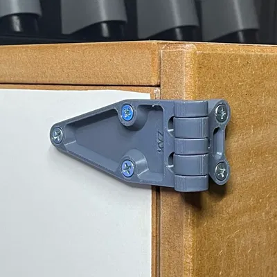 Bản lề Cửa 270 Độ In Một Khối - Thiết Kế Cho In 3D