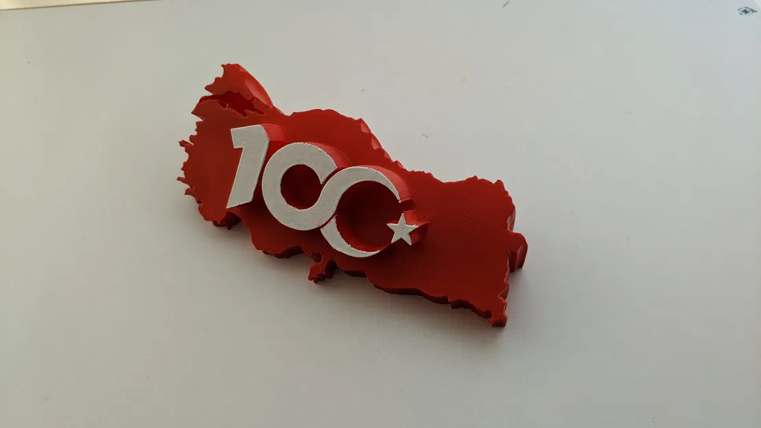 Trang trí bàn kỷ niệm 100 năm Cộng hòa Thổ Nhĩ Kỳ - Image 1