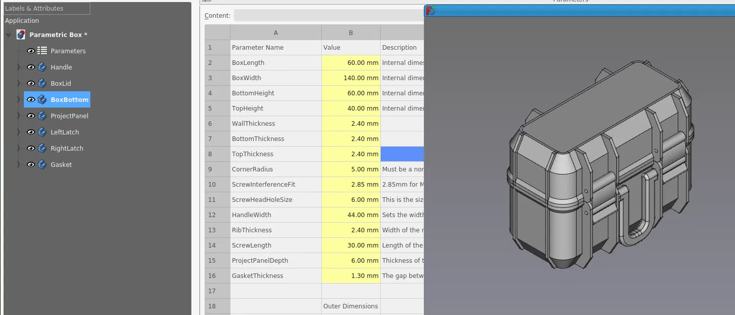 Hộp Thông Số - Bản FreeCAD - Image 9