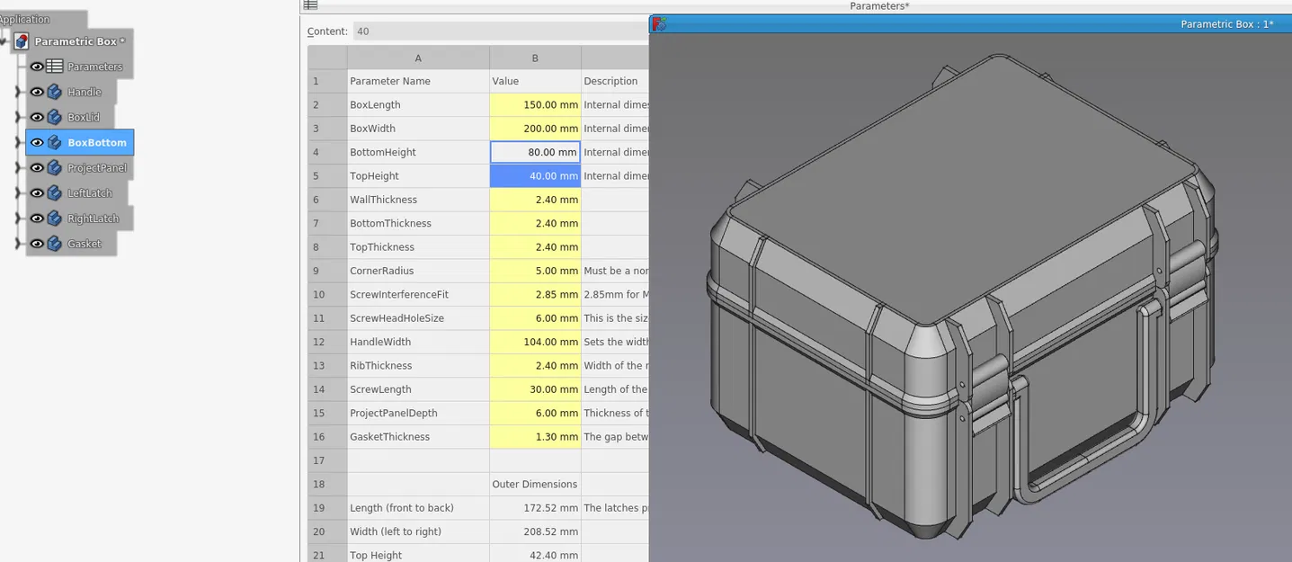 Hộp Thông Số - Bản FreeCAD - Image 10