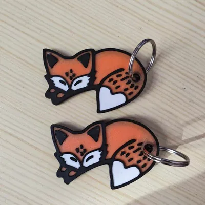 Móc khóa cáo (Liška klíčenka)