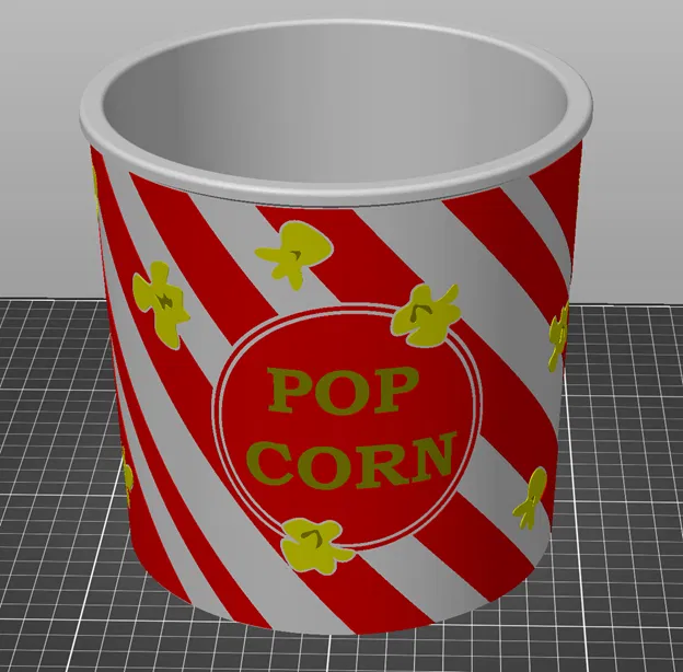 Mô Hình "Popcorn Tub" - Image 2