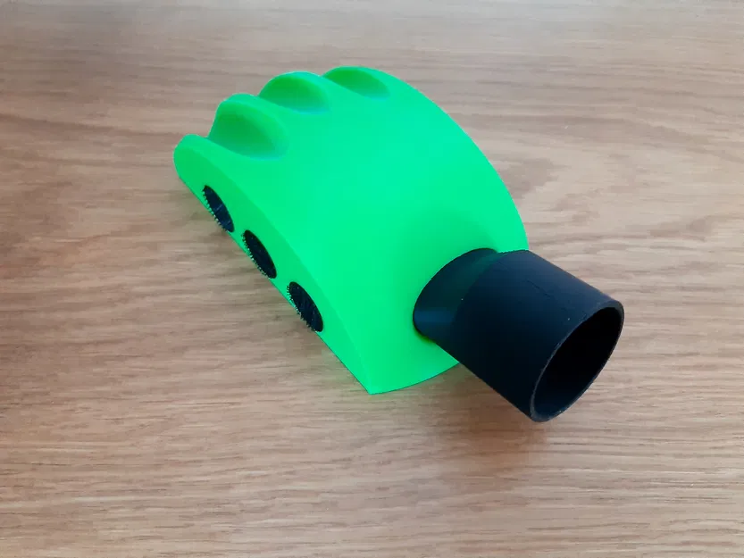 Máy chà nhám cầm tay / Máy chà nhám đĩa 150mm / Máy chà nhám thạch cao kèm bộ chuyển đổi hút bụi - Image 1