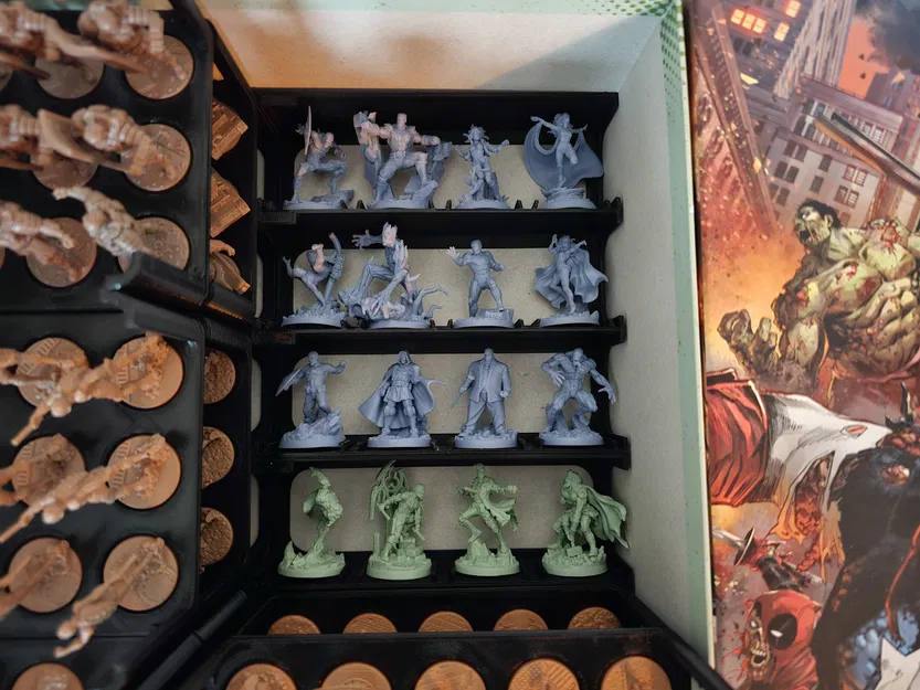 Hộp đựng đồ Marvel Zombies Mở rộng (cho Minis Đã Sơn) - Image 5