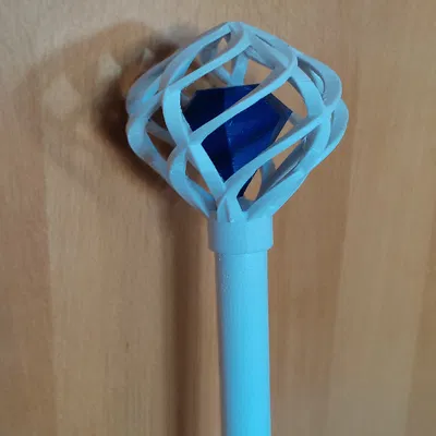 Đầu Trượng Phù Thủy & Đá Quý