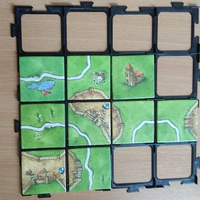Lưới ô Carcassonne tùy chỉnh 4x4