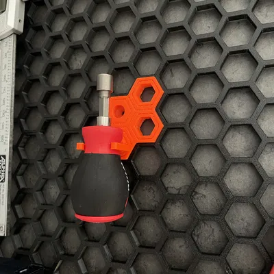 Kệ giữ tua vít cho Honeycomb Storage Wall