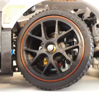 Mâm xe LEGO Technic Porsche 911 RSR 42096 #2