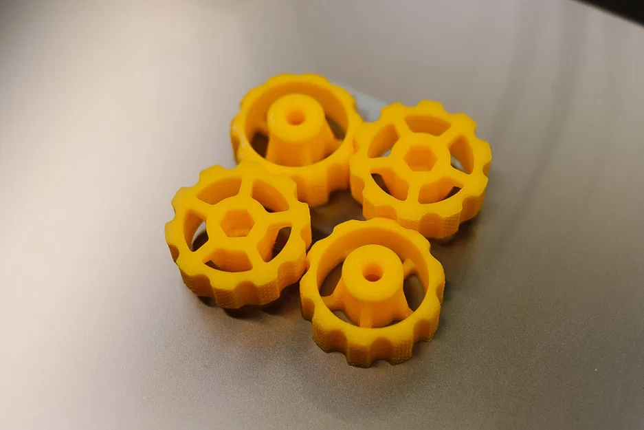 Núm Xoay Tăng Chỉnh Mặt Bàn M4 Có Vân Cho Ender 3 (Parametric Fusion 360) - Image 8