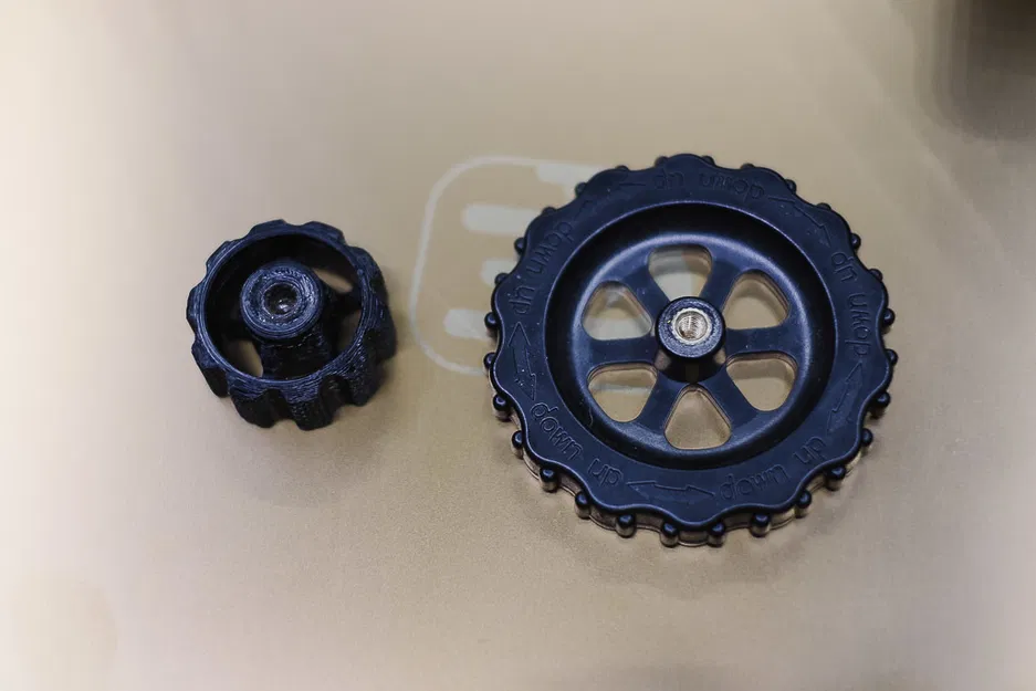 Núm Xoay Tăng Chỉnh Mặt Bàn M4 Có Vân Cho Ender 3 (Parametric Fusion 360) - Image 12