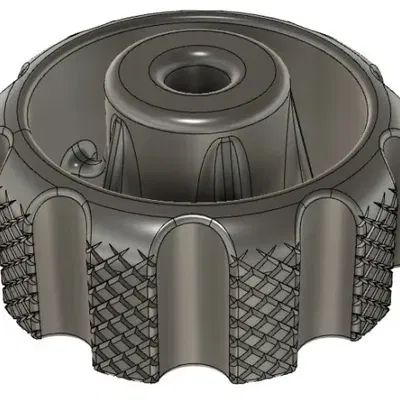 Núm chỉnh mặt phẳng M4 chống trượt in không cần support cho Ender 3