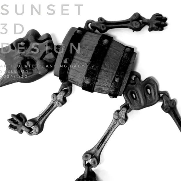 Bộ xương nhảy múa khớp nối - Image 4