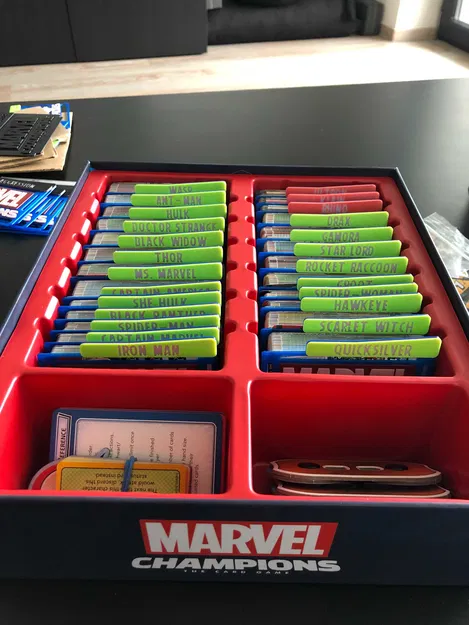 Vách Ngăn Marvel Champions Cho Hộp Game - Image 1