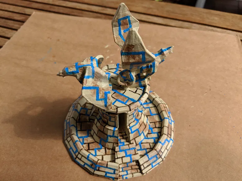 Mô hình Đài phun nước Griffon từ Guild Wars 2 - Image 1