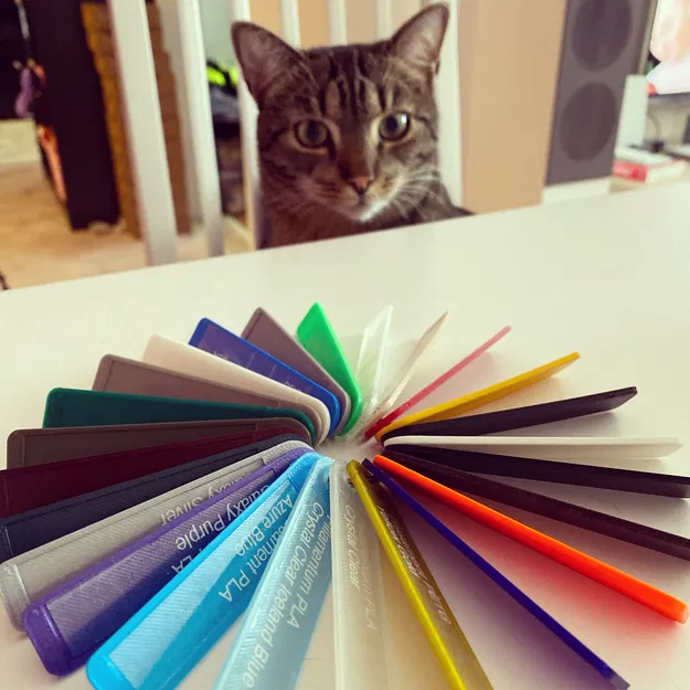 Móc Khóa Ví Dụ Sợi Nhựa - Image 1