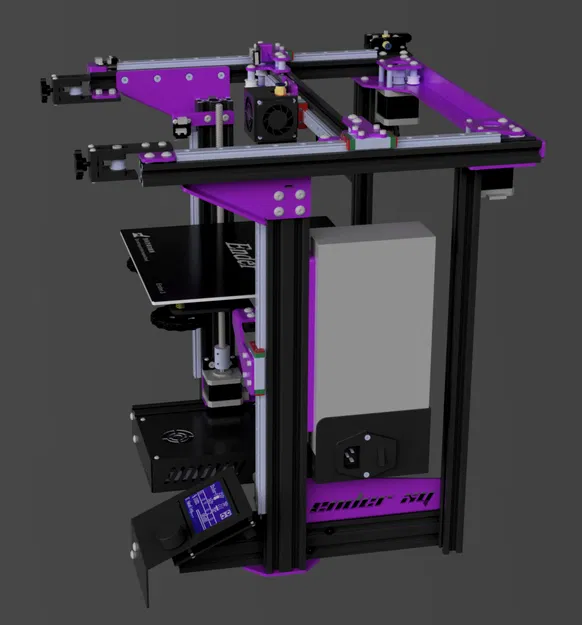 Bản vẽ CAD EnderXY (Không chính thức) - Image 3