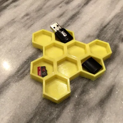 Khay Đựng Đồ Hình Tổ Ong