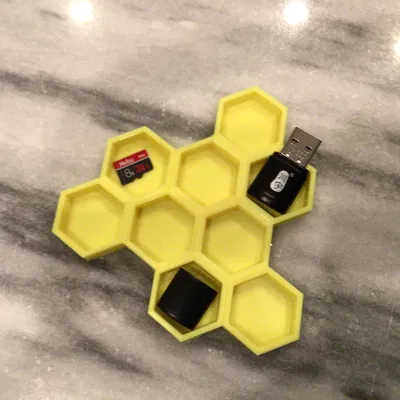 Khay Đựng Đồ Hình Tổ Ong