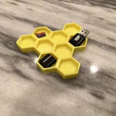 Khay Đựng Đồ Hình Tổ Ong