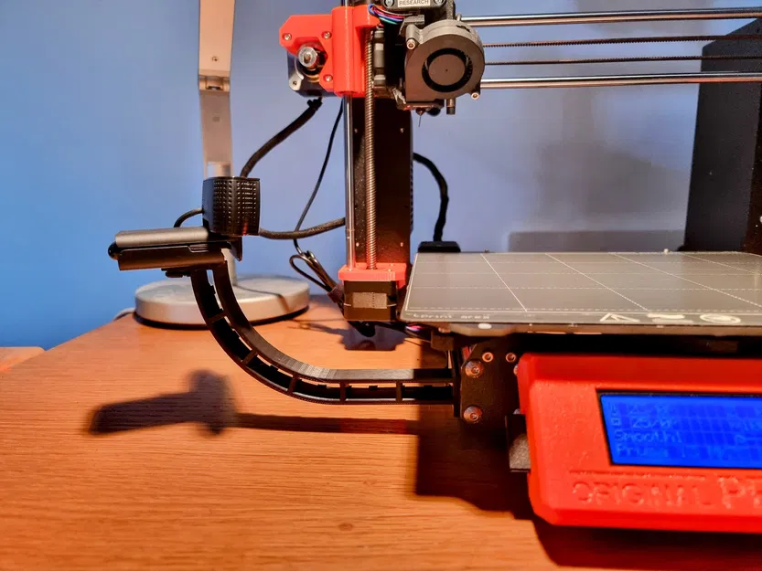 Tay đỡ Webcam Không Vít với Kẹp Dây - Image 1