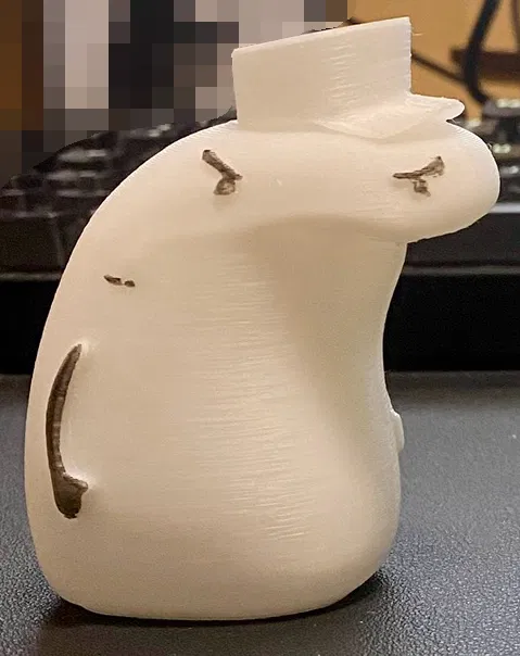 Mô hình Flork Giận Dữ Đội Mũ - In 3D Vui Nhộn - Image 1