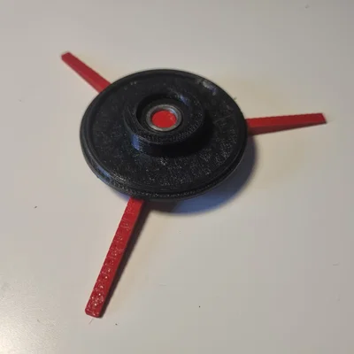 Bàn xoay video siêu nhẹ - Vòng bi 608 cùng cuộn dây tóc