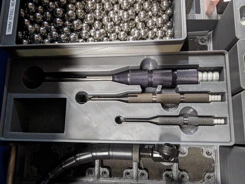 Khay Giữ Bộ Tua Vít Doa Cạnh Noga RC3300 Chuẩn Gridfinity - Image 1