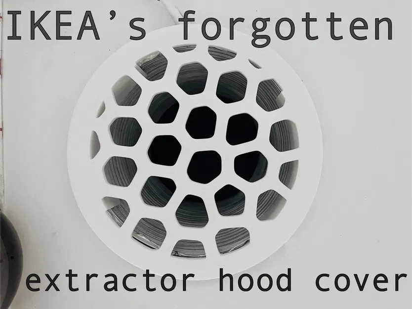 Nắp che ống hút mùi 150mm cho mọi loại ống Ikea 150mm - Image 1