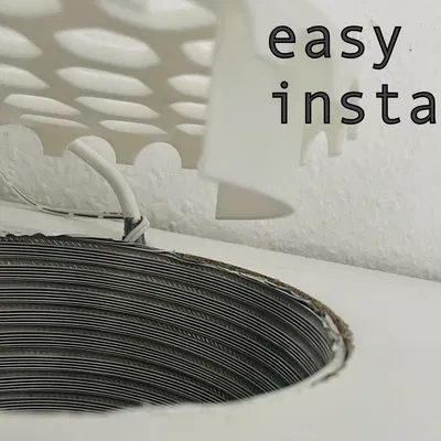 Nắp che ống hút mùi 150mm cho mọi loại ống Ikea 150mm