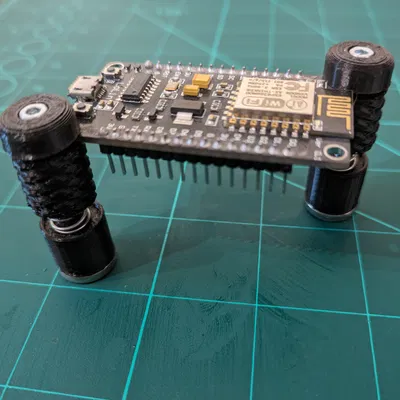 Giá đỡ mạch in có lò xo và đế nam châm